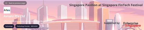 Avvanz At Singapore Fintech Festival 2020 7 11 Dec Avvanz Global