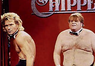 Video Chris Farley And Patrick Swayze Chippendales Audition From