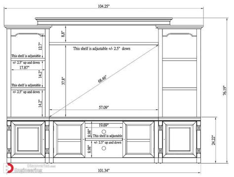 Standard Sizes And Dimensions Of Home Furniture Engineering