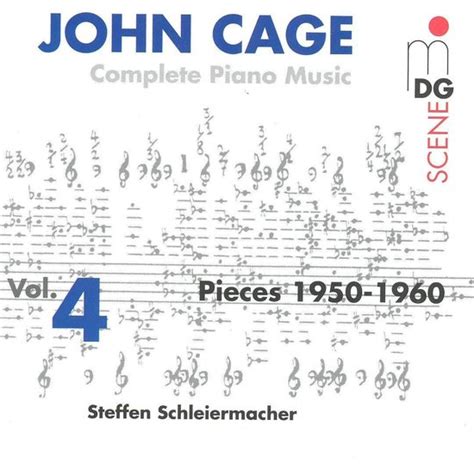 Cage Complete Piano Music Vol Steffen Schleiermacher J Cage Cd