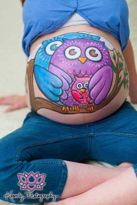 Babybellypainting Ideen Bauchmalerei Babybauch Bemalen Bauch