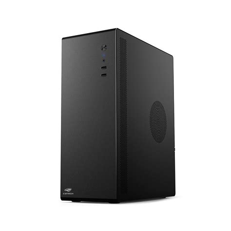 Gabinete C3Tech Micro ATX Fonte 200W Preto MT 100BK Comtek