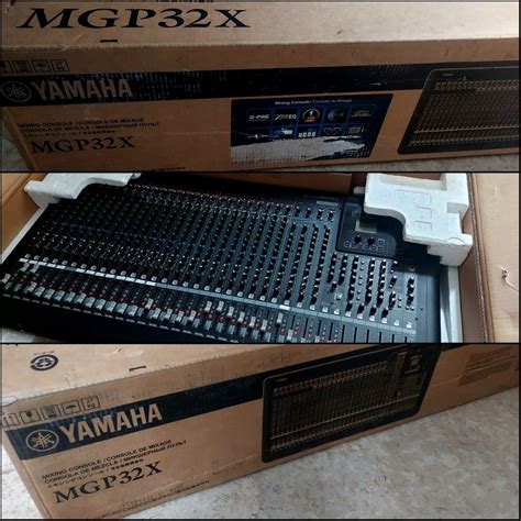 Mixer Yamaha Mgp X Mgp X Mgp X Mixing Console Original