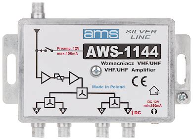 AMPLIFICATEUR D ANTENNE AWS 1144 AMS Amplificateurs de réseau à