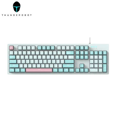 Thunderobot K104 Mechanical Keyboard RGB Backlit Hot Swappable Wired