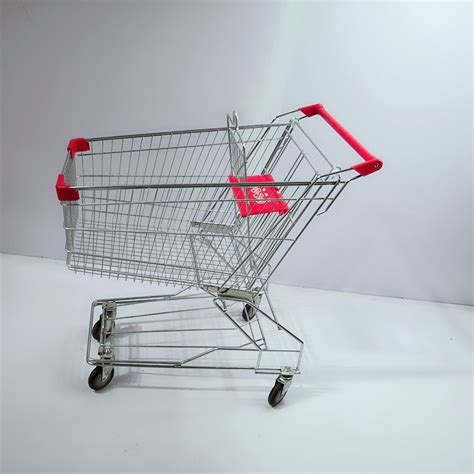 Mild Steel Four Wheel Ss Shopping Trolley Load Capacity Kg At Rs