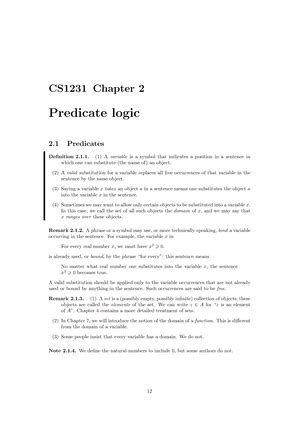 Relns Notes Cs Chapter Relations Basics Definition An