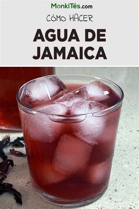 T De Hibisco Agua De Jamaica Receta Agua De Jamaica Canela Y