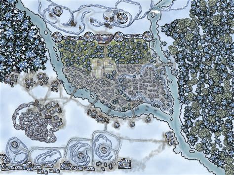 Winter City Inkarnate Create Fantasy Maps Online