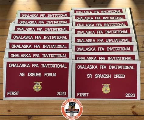 Custom Felt Award Banner Designs Felt Award Banners