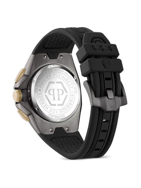 Philipp Plein Relógio Octagon 44mm Farfetch