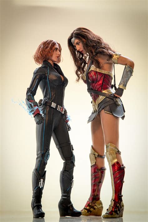 Black Widow Vs Wonder Woman By Andyreidyoung On Deviantart