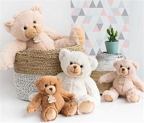 Histoire D Ours Peluche Calin Ours Ivoire 35 Cm Livraison Gratuite