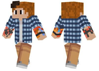 Tattoo Man | Minecraft Skins