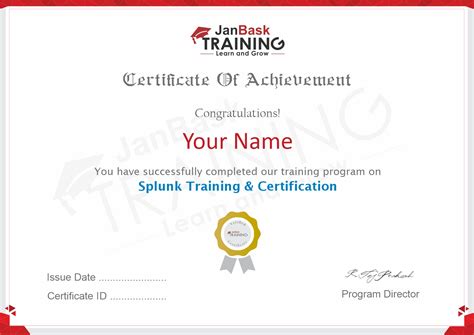 Splunk Certification Training Course Janbask Training