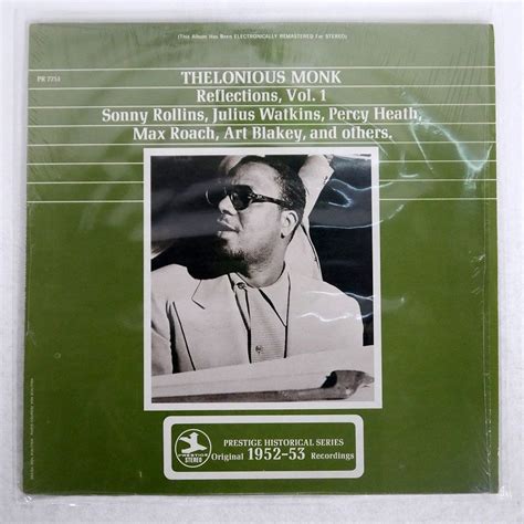 Yahoo オークション 米 THELONIOUS MONK REFLECTIONS VOL 1 PRESTIG