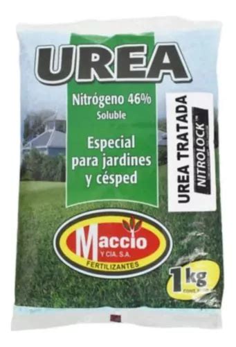 Urea Especial Para Jardines Y Césped 5kg Rinde 250m2 Meses sin