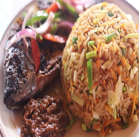 Jollof Rice With Fried Fish Tasty Menu Hub