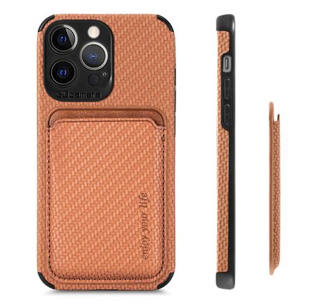 Iphone 13 Pro Woven Textured Leather Case With Magsafe And Rfid