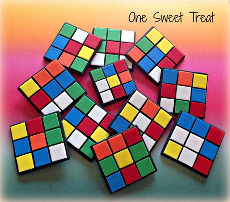 Rubix Cube Cupcakes Photo Rubix Cube Cupcake Cake Cube Cake