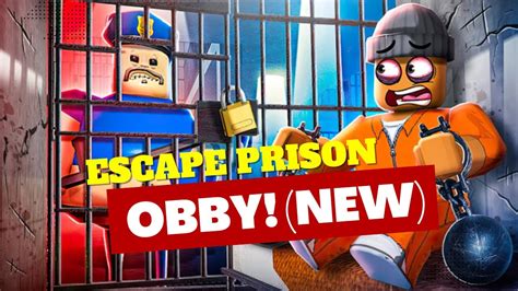 Escape Prison Obby New Roblox Gameplay Youtube