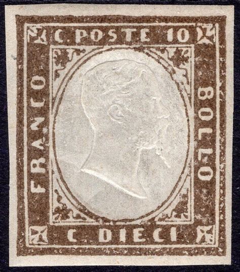 Italian Ancient States Sardinia 1860 4th Issue 10 C Catawiki