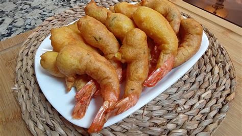 Como Hacer Unas Deliciosas Gambas Rebozadas Receta Paso A Paso Muy