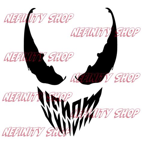 Venom SVG Venom Clip Art Venom Cut File Venom Vector Venom Logo Svg