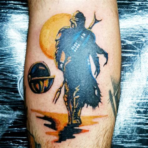 [UPDATED] 30 Edgy Mandalorian Tattoo Designs (November 2020)