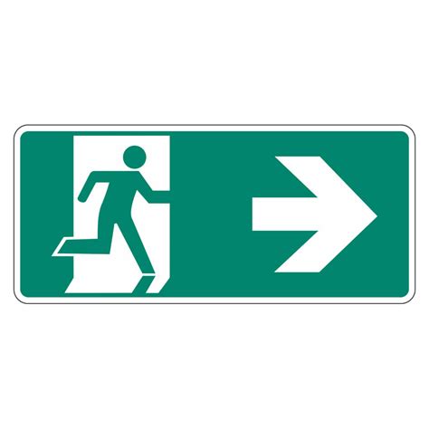 Exit Sign - Running Man — Safetysigns.com.au