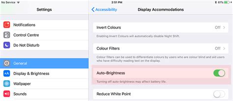 Turn On Off Auto Brightness On Iphone Or Ipad In Ios How To