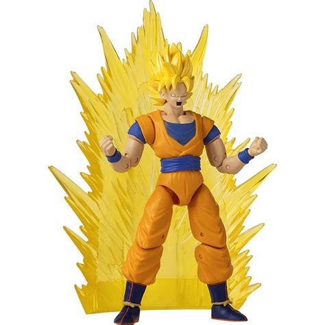 Figura Goku Super Saiyan Dragon Stars Series Power Up Bandai Entrefiguras