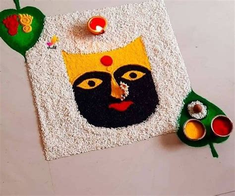 Pin by indu on Rangoli ideas | Easy rangoli designs videos, Free hand ...