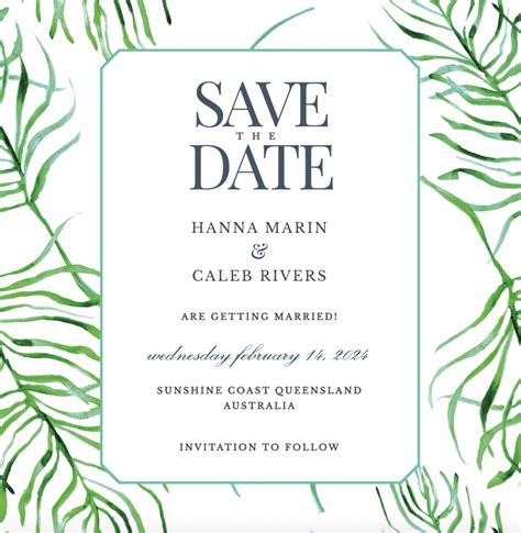 How To Send Digital Save The Dates For Your Wedding