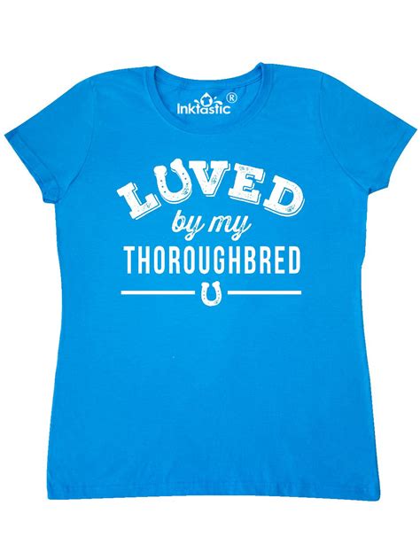 Inktastic Thoroughbred Horse Lover T Idea Womens T Shirt