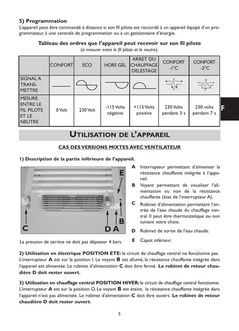 Mode Demploi Dun Radiateur Electrique