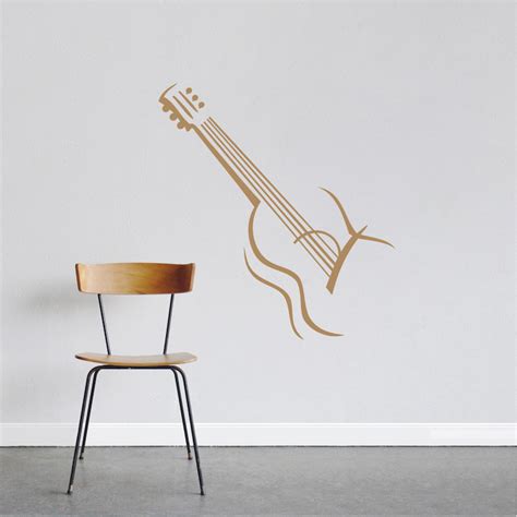 Guitar Vinyl Wall Decal Design | Music Vinyl Stickers | Guitar Bedroom ...