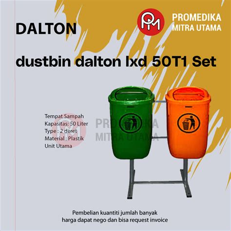 Jual Tempat Sampah Dalton LXD 50T1 SET 50Liter Shopee Indonesia