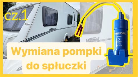 Wymiana zepsutej pompki do spłuczki w przyczepie kempingowej YouTube