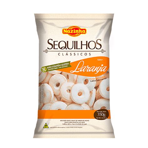 Sequilho Sabor Laranja Sem Gl Ten Nazinha G Viver Bem Saud Vel