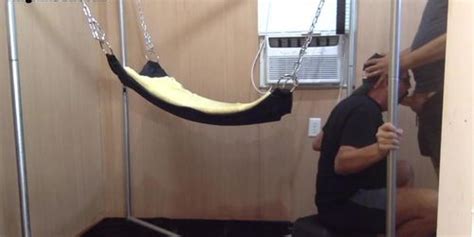 Cocksucking Amateur Dilf Fucked In Sling After Giving Head Tnaflix