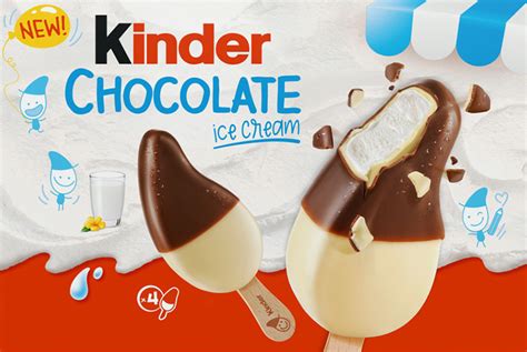 D Couvrez La Nouveaut Kinder Chocolate Ice Cream A Vos Assiettes