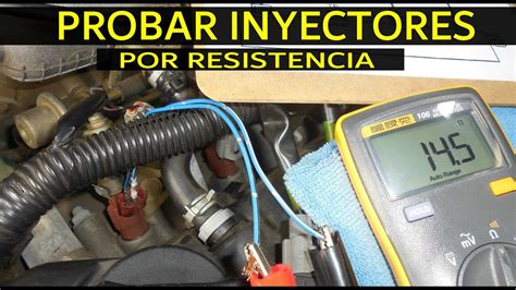 Como Probar Los Inyectores Con Multimetro Por Resistencia YouTube