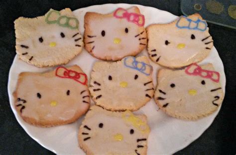 Hello Kitty Cookies · How To Bake A Butter Cookie · Recipes on Cut Out ...