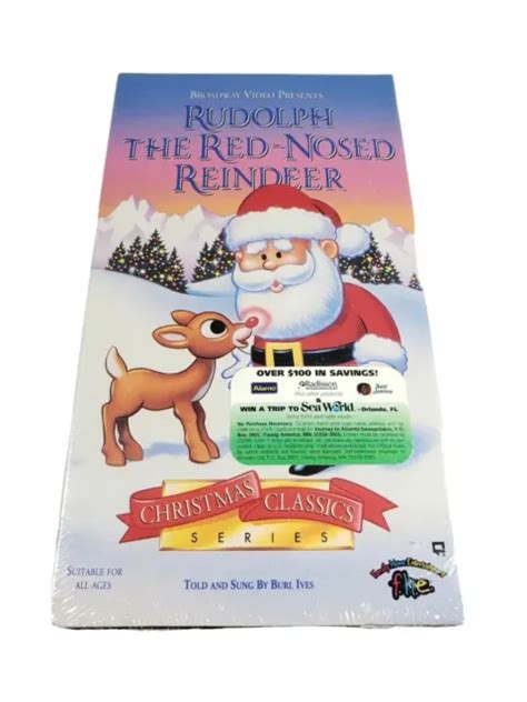 Rudolph The Red Nosed Reindeer Vhs Fhe Brand New Sealed