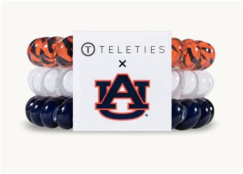 Navy Orange And White Small Teleties