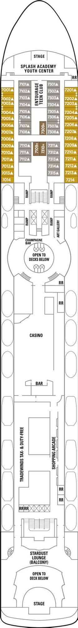 Norwegian Sun Deck Plans Norwegian Cruise Line Norwegian Sun Cruises