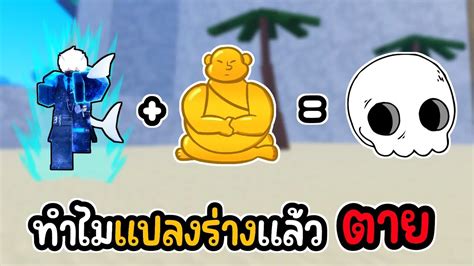 RobloxBlox Fruits ผลพระ เผาเงอกV4 แปลงรางแลวตายจรงไหม YouTube