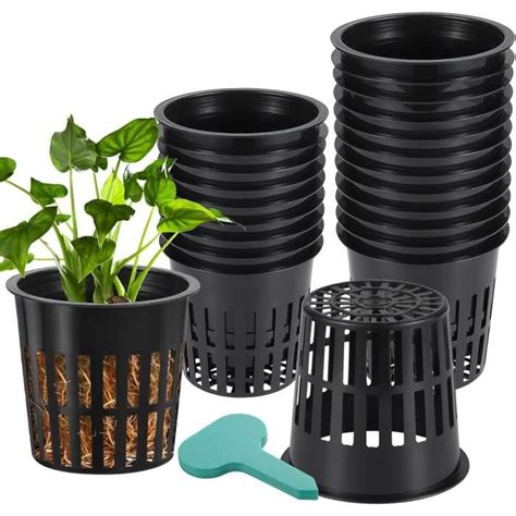 Lot De Pots En Filet Hydroponique De Cm Panier De P Pini Re