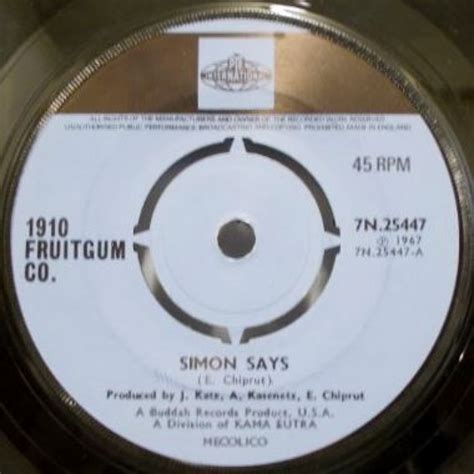 1910 Fruitgum Co Simon Says 7 Inch Buy From Vinylnet